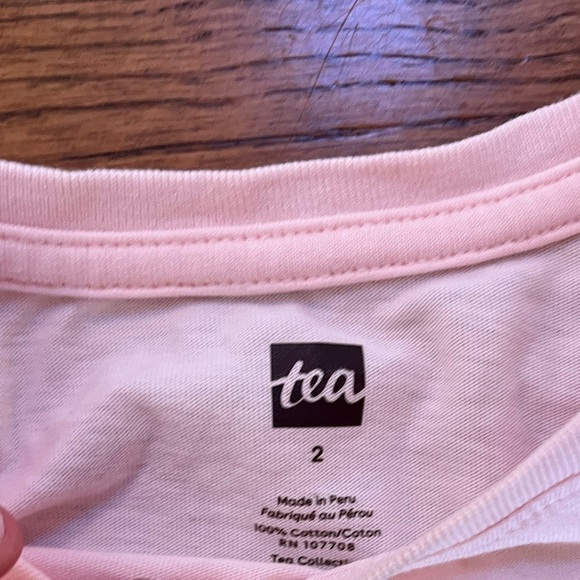 Tea Collection Rainbow Cat Graphic Tee - Picture 3 of 3